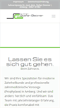 Mobile Screenshot of dr-gleixner.de
