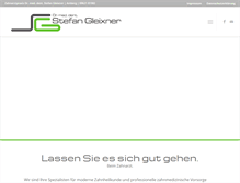 Tablet Screenshot of dr-gleixner.de